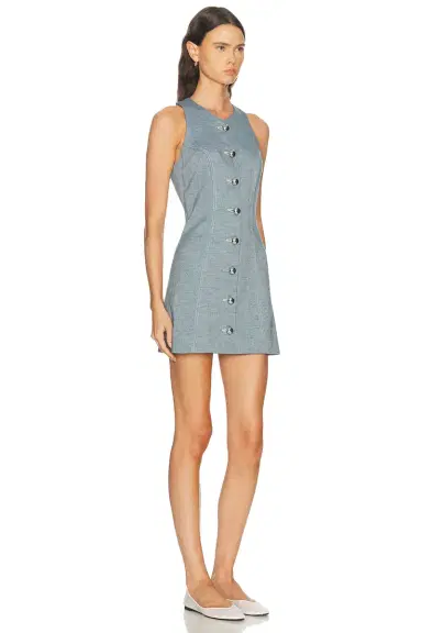 Matthew Bruch Vest Mini Dress | Thumbnail 2