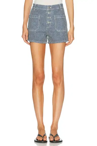 Nili Lotan Harley Striped Short | Thumbnail 1 Nili Lotan Harley Striped Short | Thumbnail 1