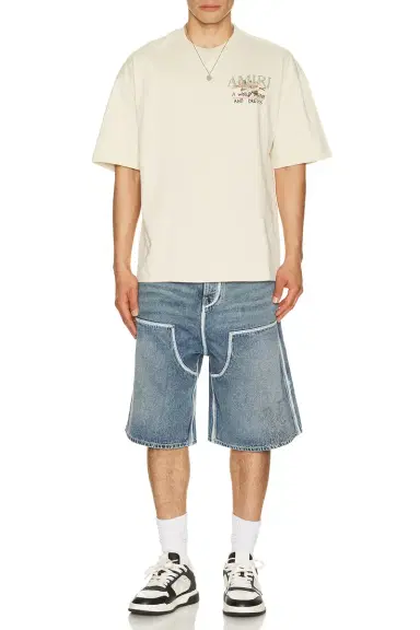 Amiri MA Denim Carpenter Short | Thumbnail 3
