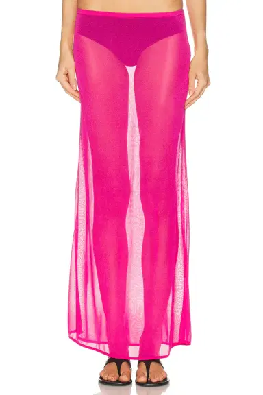 LESET Jack Midi Skirt | Thumbnail 1 LESET Jack Midi Skirt | Thumbnail 1