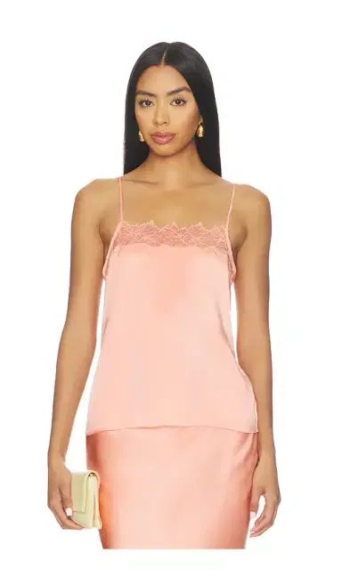 SABLYN Haya Lace Trim Square Neck Cami | Thumbnail 1