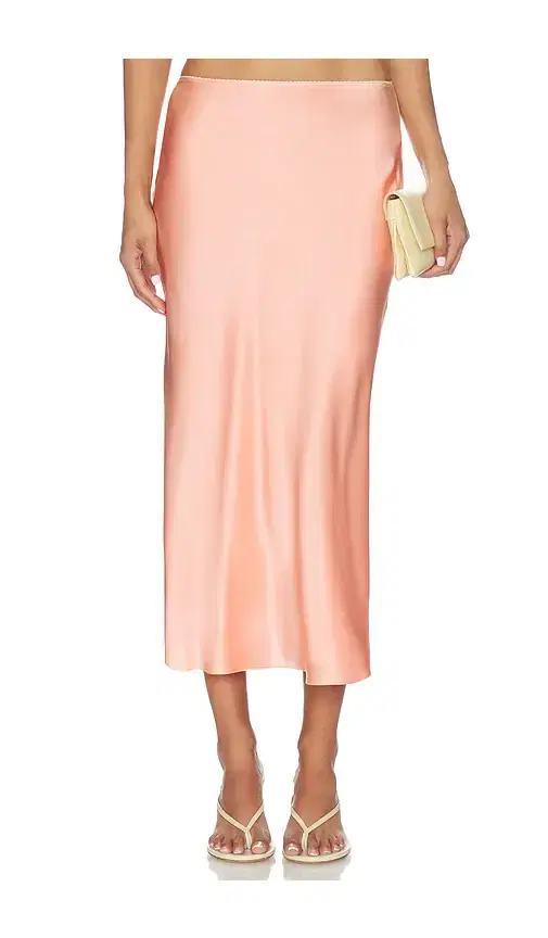 Miranda Bias Cut Pull On Skirt