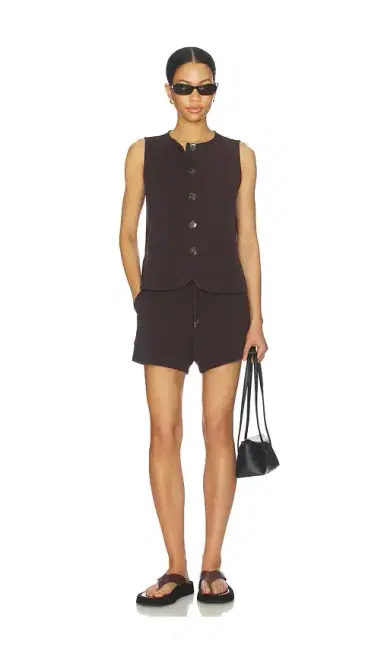 Varley Josie Button Through Tank Top | Thumbnail 4