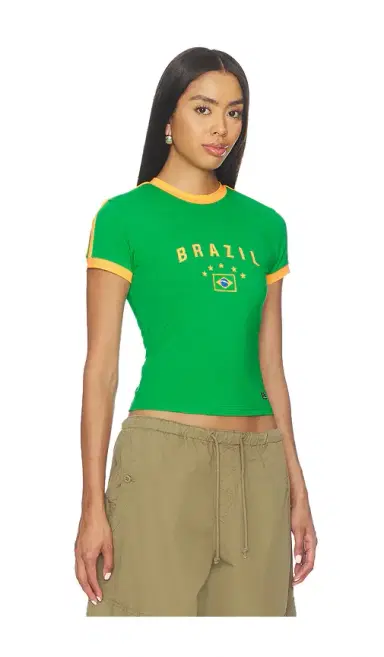 Hype and Vice Brazil Goalie Tee | Thumbnail 2