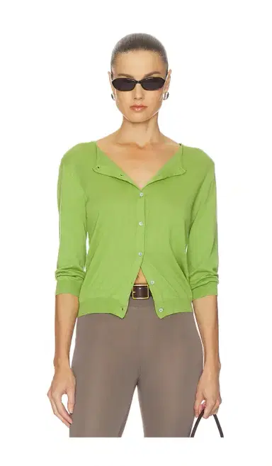 Geel Olivia Cardigan | Thumbnail 1