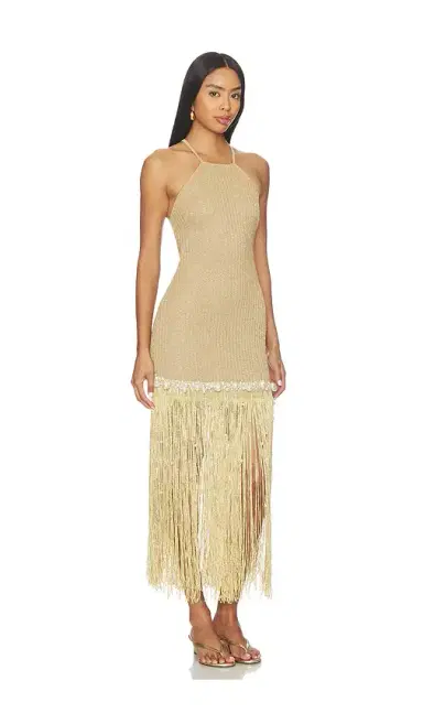 PatBo Aurea Crochet Midi Dress | Thumbnail 2 PatBo Aurea Crochet Midi Dress | Thumbnail 2