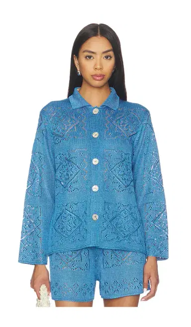 Calle Del Mar Handkerchief Long Sleeve Shirt | Thumbnail 2 Calle Del Mar Handkerchief Long Sleeve Shirt | Thumbnail 2