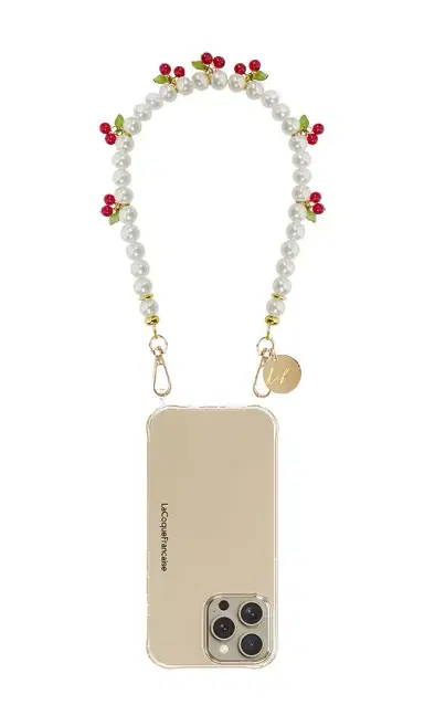 La Coque Francaise Cherry Iphone Case Chain | Thumbnail 1 La Coque Francaise Cherry Iphone Case Chain | Thumbnail 1