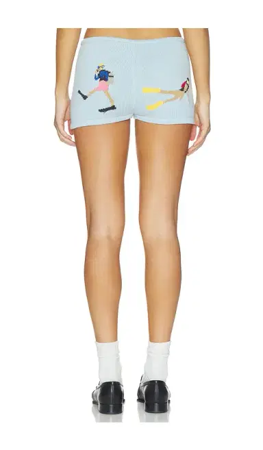 Yellow The Label Diver Knit Short | Thumbnail 4