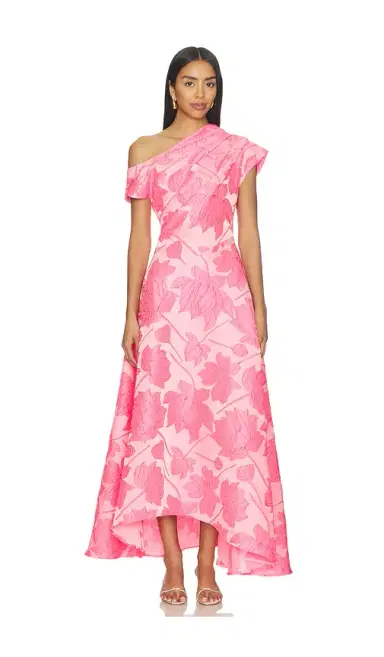Elliatt Dionne Asymmetrical Maxi Gown | Thumbnail 1