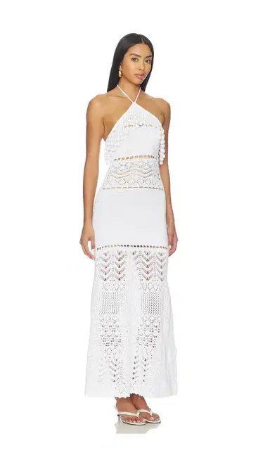 Retrofête Perette Crochet Dress | Thumbnail 2