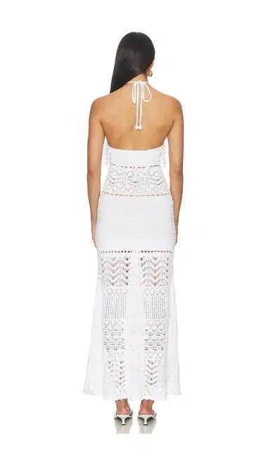 Retrofête Perette Crochet Dress | Thumbnail 3