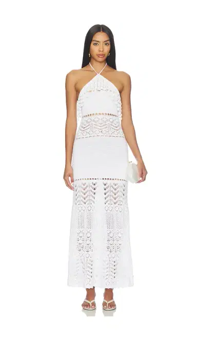 Retrofête Perette Crochet Dress | Thumbnail 1