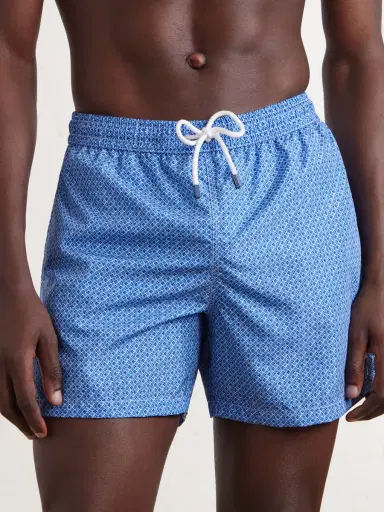 FEDELI Madeira Straight-Leg Mid-Length Printed Swim Shorts - Men | Thumbnail 2 FEDELI Madeira Straight-Leg Mid-Length Printed Swim Shorts - Men | Thumbnail 2