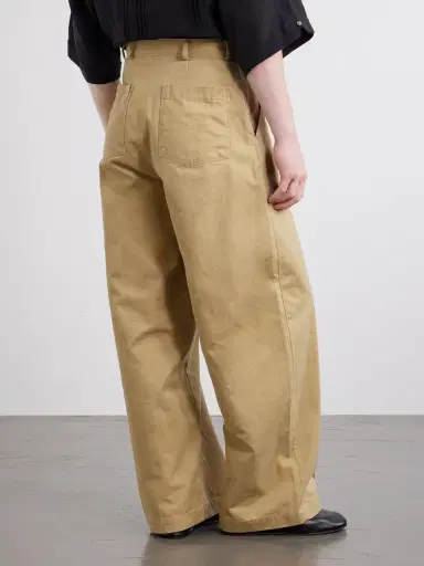 KAPITAL Boogie Day Straight-Leg Panelled Cotton-Twill Trousers - Men | Thumbnail 4 KAPITAL Boogie Day Straight-Leg Panelled Cotton-Twill Trousers - Men | Thumbnail 4