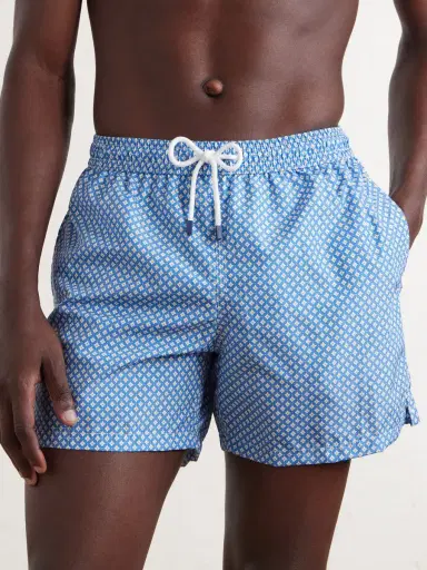 FEDELI Madeira Straight-Leg Mid-Length Printed Swim Shorts - Men | Thumbnail 2 FEDELI Madeira Straight-Leg Mid-Length Printed Swim Shorts - Men | Thumbnail 2