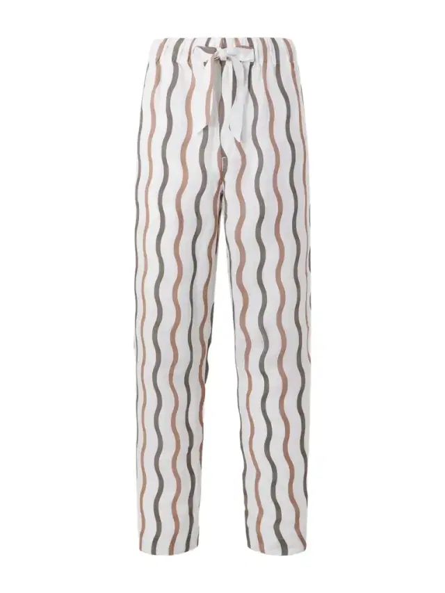 Frescobol Carioca La Marzocco Delfino Striped Tencel® Linen-Blend Pyjama Bottoms - Men