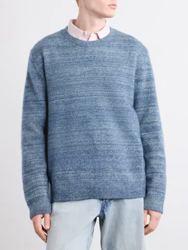 The Elder Statesman Nimbus Striped Cashmere and Silk-Blend Sweater - Men | Thumbnail 3