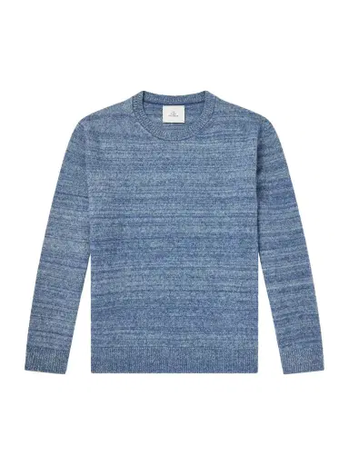 The Elder Statesman Nimbus Striped Cashmere and Silk-Blend Sweater - Men | Thumbnail 1