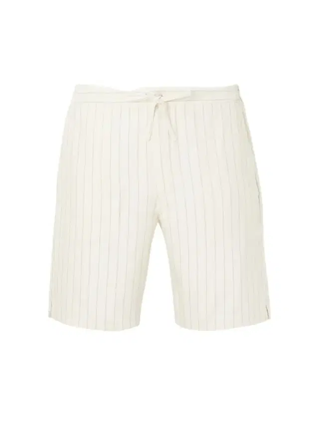 Straight-Leg Striped Linen and Cotton-Blend Drawstring Shorts - Men