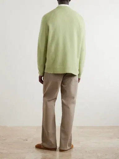 The Elder Statesman Nimbus Cashmere and Silk-Blend Sweater - Men | Thumbnail 4 The Elder Statesman Nimbus Cashmere and Silk-Blend Sweater - Men | Thumbnail 4