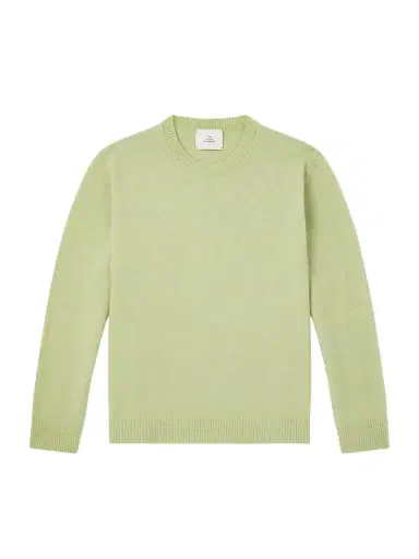 The Elder Statesman Nimbus Cashmere and Silk-Blend Sweater - Men | Thumbnail 1 The Elder Statesman Nimbus Cashmere and Silk-Blend Sweater - Men | Thumbnail 1