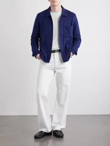 Tom Ford Logo-Embroidered Cashmere Shirt - Men | Thumbnail 2