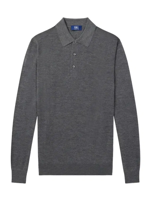FEDELI Sportman Cashmere and Silk-Blend Polo Shirt - Men
