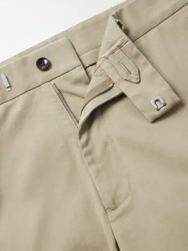 Tom Ford Tapered Cotton-Blend Twill Trousers - Men | Thumbnail 6 Tom Ford Tapered Cotton-Blend Twill Trousers - Men | Thumbnail 6