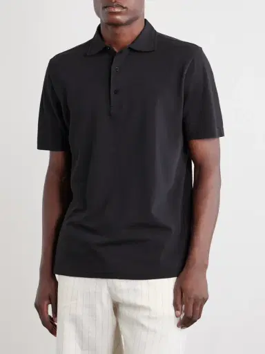 Frescobol Carioca Luca Cotton-Piqué Polo Shirt - Men | Thumbnail 3 Frescobol Carioca Luca Cotton-Piqué Polo Shirt - Men | Thumbnail 3