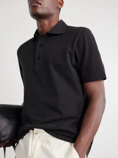 Frescobol Carioca Luca Cotton-Piqué Polo Shirt - Men | Thumbnail 5 Frescobol Carioca Luca Cotton-Piqué Polo Shirt - Men | Thumbnail 5