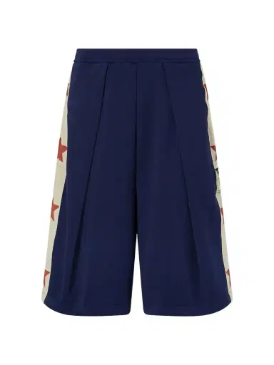 KAPITAL Kome-Kome Straight-Leg Satin-Jersey Shorts - Men | Thumbnail 1