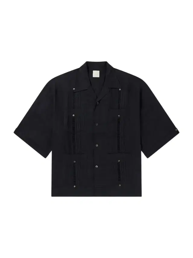 KAPITAL Camp-Collar Pleated Linen Shirt - Men