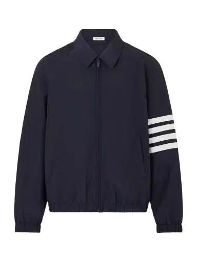 Thom Browne Striped Ripstop Track Jacket - Men | Thumbnail 1 Thom Browne Striped Ripstop Track Jacket - Men | Thumbnail 1