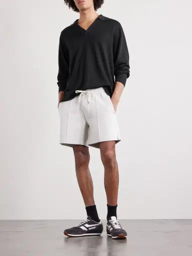 Tom Ford Cashmere and Silk-Blend Polo Shirt - Men | Thumbnail 2