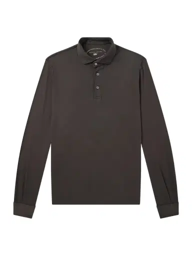 FEDELI Cotton-Jersey Polo Shirt - Men | Thumbnail 1 FEDELI Cotton-Jersey Polo Shirt - Men | Thumbnail 1