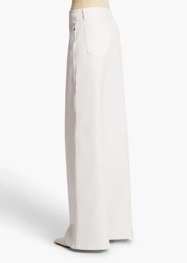 Khaite Dane Stretch Jean In White | Thumbnail 4
