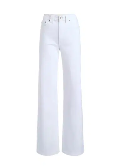 Khaite Dane Stretch Jean In White | Thumbnail 1