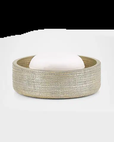 Labrazel Woven Metallic Soap Dish | Thumbnail 2