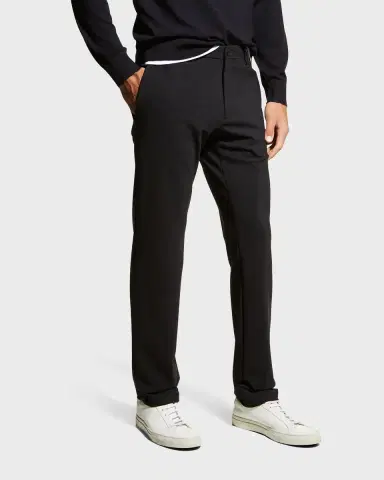 Theory Men's Zaine Precision Ponte Slim-Straight Chino-Style Pants | Thumbnail 4 Theory Men's Zaine Precision Ponte Slim-Straight Chino-Style Pants | Thumbnail 4