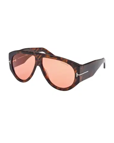 Tom Ford Men's Bronson T-Logo Shield Sunglasses | Thumbnail 1