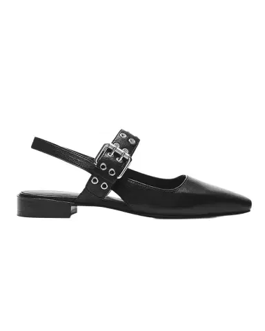 rag & bone Astra Leather Buckle Slingback Ballerina Flats | Thumbnail 1 rag & bone Astra Leather Buckle Slingback Ballerina Flats | Thumbnail 1