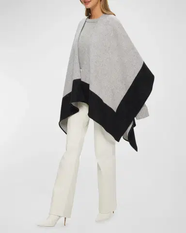 Gorski Select Reversible Wool Cape | Thumbnail 2