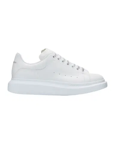 Alexander McQueen Men's Smooth Leather Oversized Sneakers | Thumbnail 1