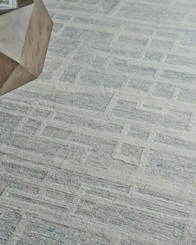 Exquisite Rugs Park City Hand-Tufted Blue/Ivory Rug | Thumbnail 6 Exquisite Rugs Park City Hand-Tufted Blue/Ivory Rug | Thumbnail 6