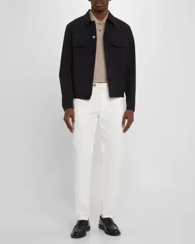 Theory Men's The River Jacket in Neoteric Twill | Thumbnail 2