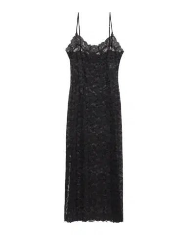 Natori Peony Side-Slit Floral Lace Nightgown | Thumbnail 1 Natori Peony Side-Slit Floral Lace Nightgown | Thumbnail 1