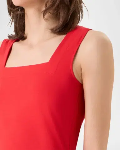 Akris punto Square-Neck Modal Stretch Jersey Tank Top | Thumbnail 5 Akris punto Square-Neck Modal Stretch Jersey Tank Top | Thumbnail 5