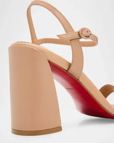 Christian Louboutin 85mm Miss Jane Leather Sandals | Thumbnail 4