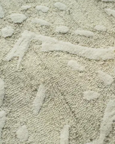 Exquisite Rugs Entro Hand-Tufted Beige & Ivory Rug | Thumbnail 4
